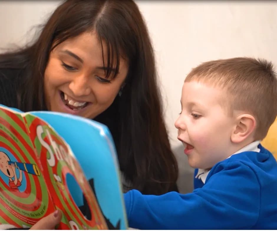 Our Early Years Team sharing the love of reading